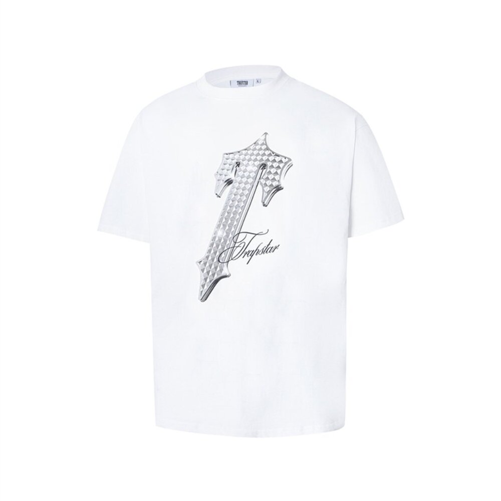 Trapstar White Short Sleeve With T Graphic